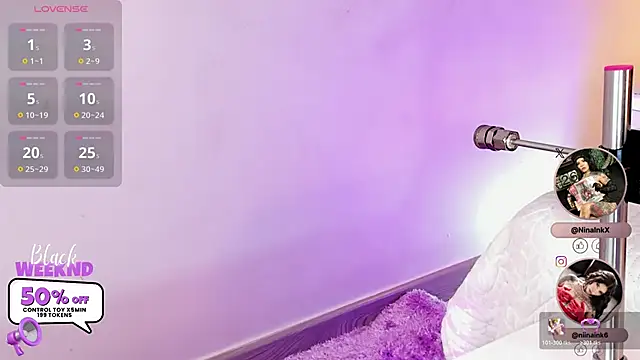 NinaInk online show from November 29, 4:10 pm