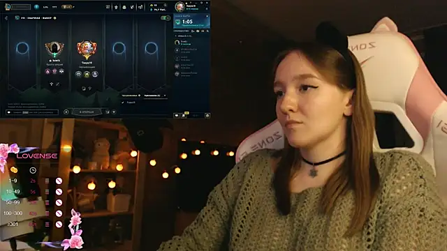 MoonlishSiren online show from October 29, 8:43 pm