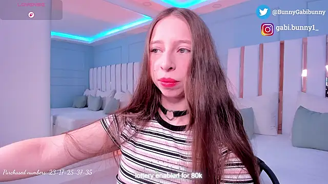 Snapshot of gabi_bunny chatting on July 9, 5:17 pm gabi bunny online show from July 9, 5:17 pm