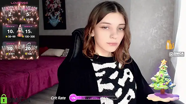 Snapshot of CherryBloom777 chatting on January 7, 7:52 am CherryBloom777 online show from January 7, 7:52 am