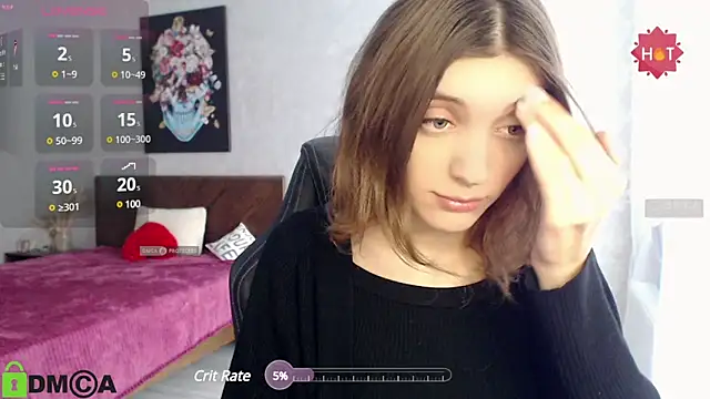 Snapshot of CherryBloom777 chatting on January 15, 10:27 am CherryBloom777 online show from January 15, 10:27 am