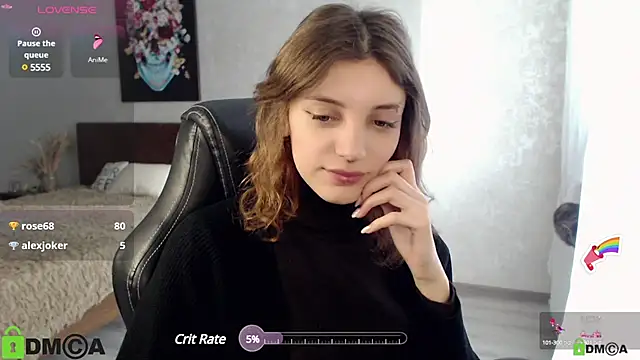 Snapshot of CherryBloom777 chatting on January 20, 7:36 am CherryBloom777 online show from January 20, 7:36 am