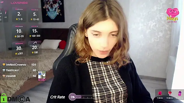 Snapshot of CherryBloom777 chatting on January 24, 10:43 am CherryBloom777 online show from January 24, 10:43 am