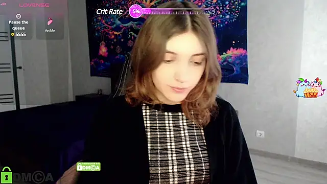 Snapshot of CherryBloom777 chatting on February 12, 7:44 am CherryBloom777 online show from February 12, 7:44 am