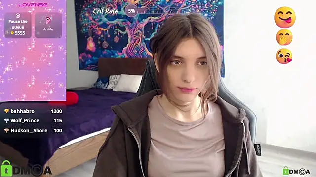 Snapshot of CherryBloom777 chatting on February 22, 11:02 am CherryBloom777 online show from February 22, 11:02 am