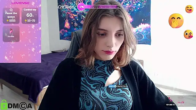 Snapshot of CherryBloom777 chatting on February 26, 7:31 am CherryBloom777 online show from February 26, 7:31 am