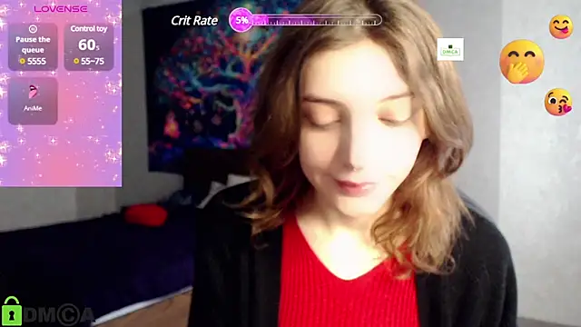 Snapshot of CherryBloom777 chatting on February 27, 7:34 am CherryBloom777 online show from February 27, 7:34 am