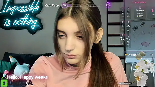 Snapshot of CherryBloom777 chatting on October 11, 7:07 am CherryBloom777 online show from October 11, 7:07 am