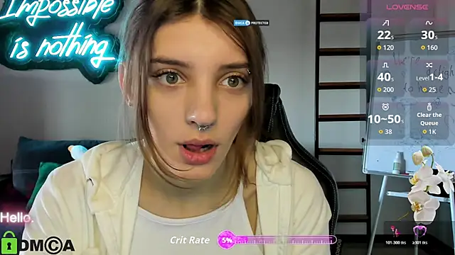 Snapshot of CherryBloom777 chatting on November 3, 7:42 am CherryBloom777 online show from November 3, 7:42 am