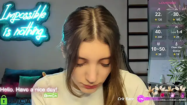 Snapshot of CherryBloom777 chatting on November 6, 7:42 am CherryBloom777 online show from November 6, 7:42 am