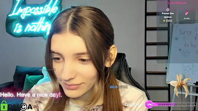 Snapshot of CherryBloom777 chatting on November 8, 7:41 am CherryBloom777 online show from November 8, 7:41 am