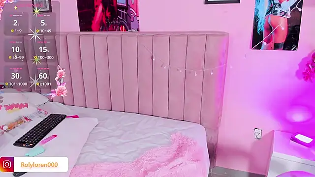 RolyLoren online show from December 18, 2:10 am