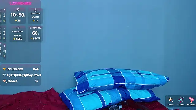 blue violette  online show from January 10, 7:54 pm