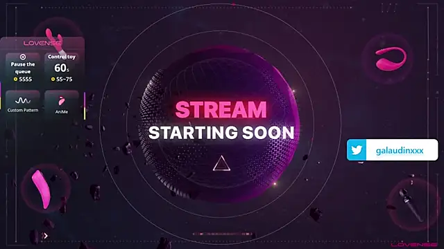 galaudin 3x  online show from May 1, 7:40 pm