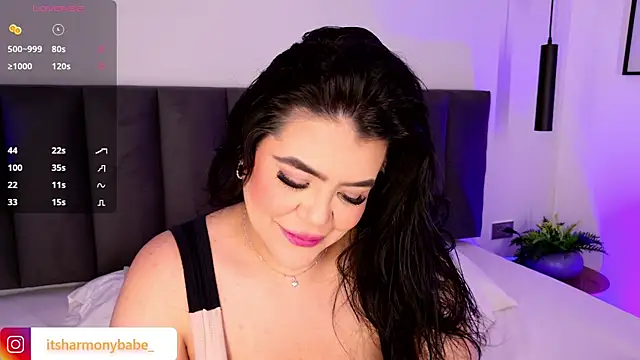 Snapshot of Harmonybabe_ chatting on September 12, 11:10 am Harmonybabe online show from September 12, 11:10 am