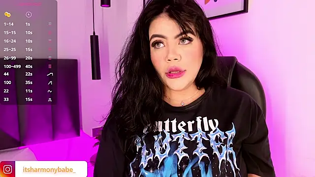 Snapshot of Harmonybabe_ chatting on September 13, 12:05 pm Harmonybabe online show from September 13, 12:05 pm