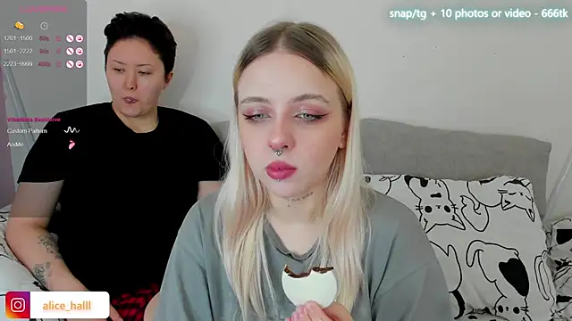 Alice Halle online show from February 24, 4:26 pm