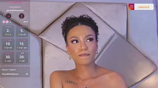 Nahomi King online show from February 14, 7:23 pm