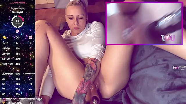 nora the strange online show from January 9, 8:11 pm