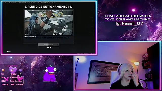 Irinaa Scarlett online show from March 6, 2:08 am