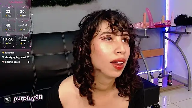 Snapshot of purplay_98 chatting on December 19, 1:18 am purplay 98 online show from December 19, 1:18 am