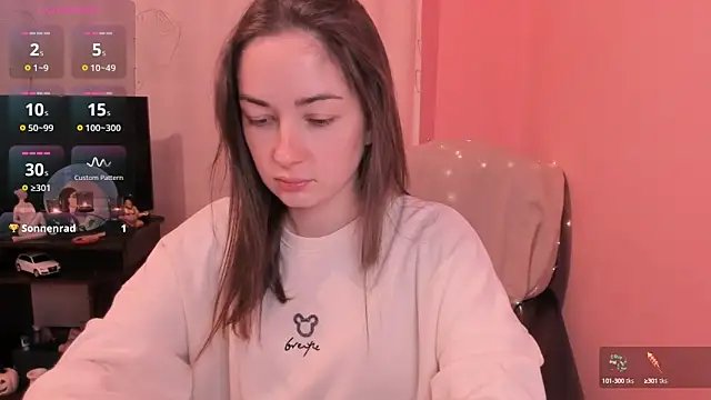 cClandesTina online show from January 22, 9:10 pm