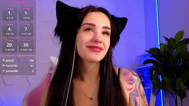 Snapshot of EvaCanton chatting on December 6, 3:22 pm EvaCanton online show from December 6, 3:22 pm