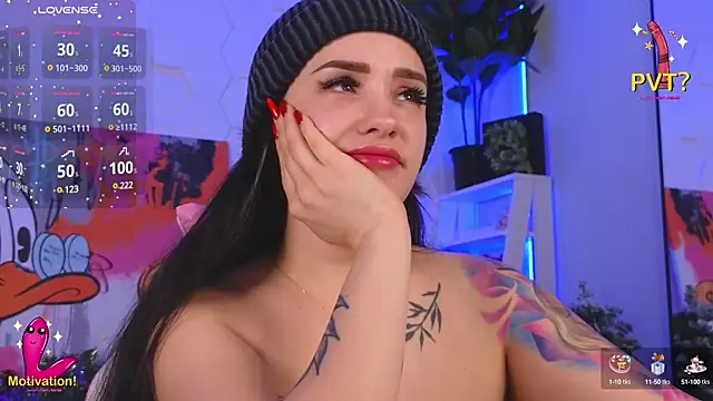 Snapshot of EvaCanton chatting on January 9, 11:25 am EvaCanton online show from January 9, 11:25 am