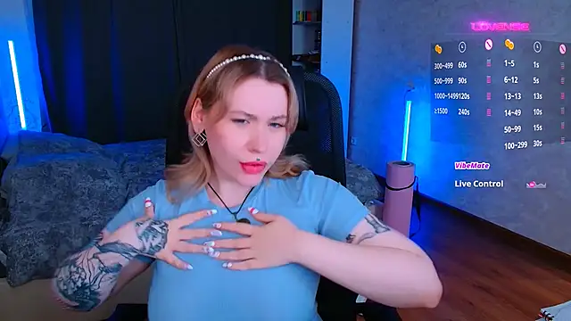 Blueberry-baby online show from December 2, 2:53 am