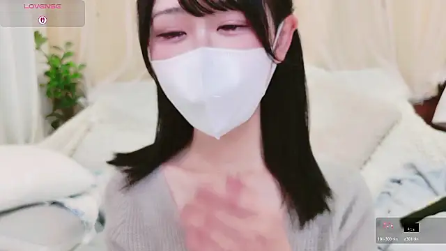 Snapshot of Conatsu chatting on February 11, 5:45 am Conatsu online show from February 11, 5:45 am