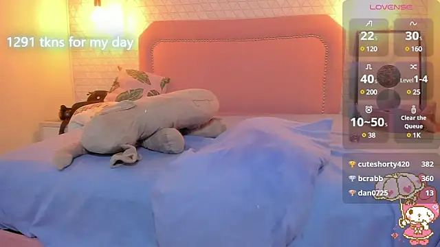 Kittytimberlake online show from March 7, 8:33 pm