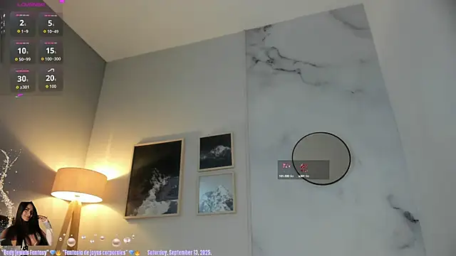 lara madisson online show from September 10, 5:40 am