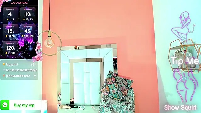 Alanna hot3 online show from March 5, 10:43 pm