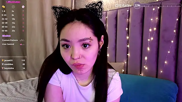 Snapshot of TaiteGloss chatting on March 5, 10:21 pm TaiteGloss online show from March 5, 10:21 pm