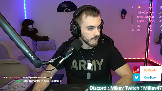 Mikev online show from October 23, 6:06 pm