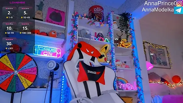 Anna Prince online show from January 23, 6:28 am