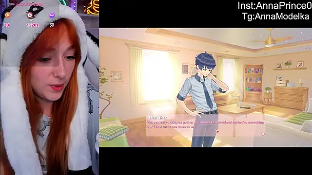 Anna Prince online show from March 22, 9:34 am