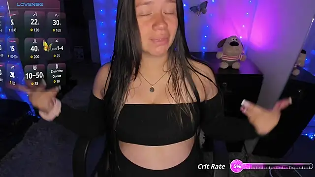 Snapshot of milysauria1 chatting on October 26, 11:05 am milysauria1 online show from October 26, 11:05 am