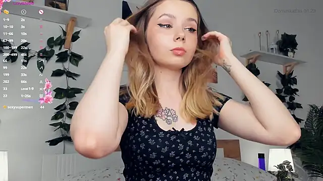 DominikaElis online show from January 23, 10:11 pm