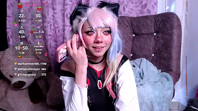 Snapshot of Alicedangerrr chatting on February 19, 4:55 am Alicedangerrr online show from February 19, 4:55 am