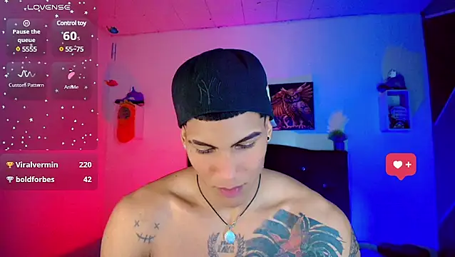 Snapshot of Damian_latinxxx chatting on March 15, 6:14 am Damian latinxxx online show from March 15, 6:14 am