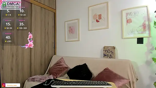 Veronica isaza   online show from March 10, 12:21 pm