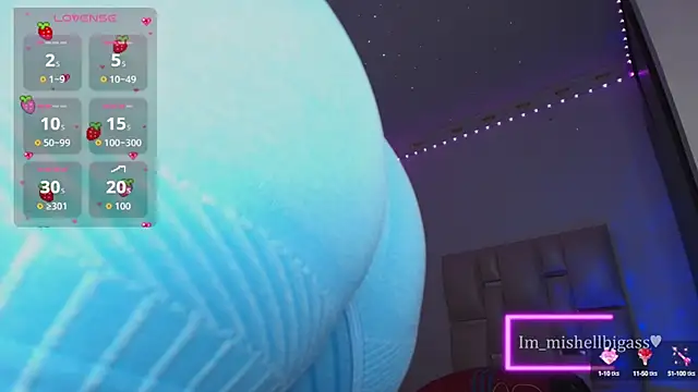 im mishellbigass online show from September 12, 1:17 am