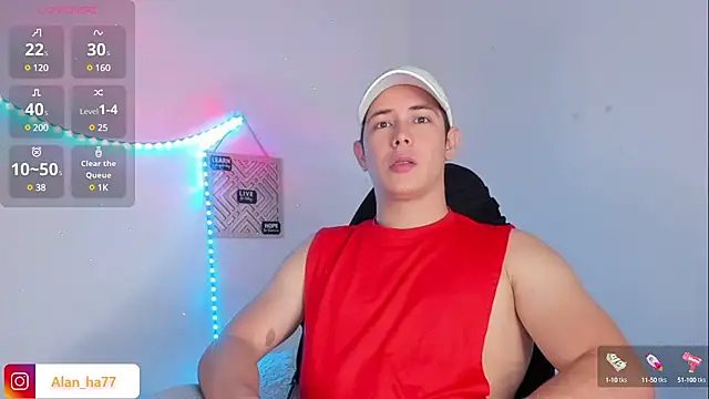 Alan hadid1 online show from February 18, 12:37 am