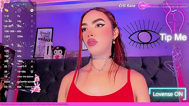 Babyenderlyn online show from November 8, 1:55 pm