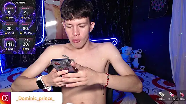 DominicPrince online show from March 10, 8:25 pm