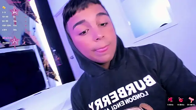 Snapshot of Seductivo_jr chatting on January 8, 4:34 am Seductivo jr online show from January 8, 4:34 am