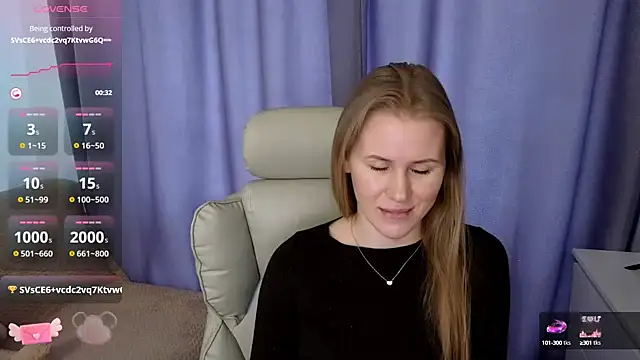 Snapshot of IsabelAllen chatting on February 10, 11:57 am IsabelAllen online show from February 10, 11:57 am