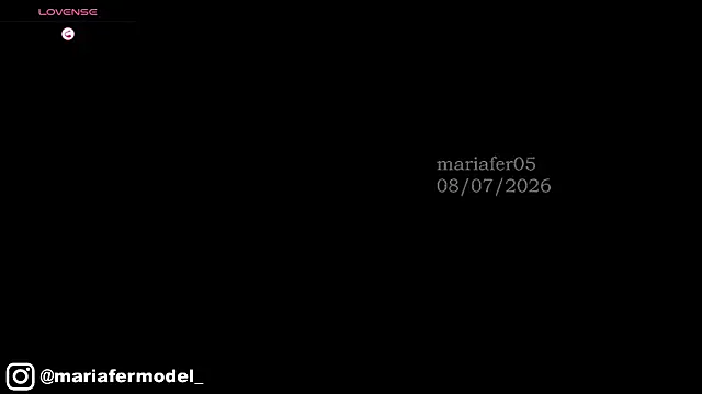 Mariafer05 online show from July 8, 4:22 pm