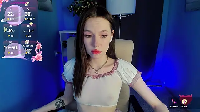 Snapshot of NikkiMiltons chatting on February 27, 1:17 pm NikkiMiltons online show from February 27, 1:17 pm